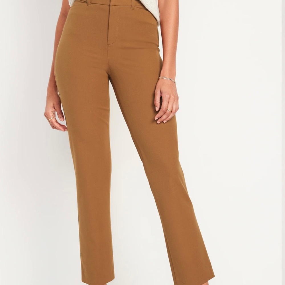 Old Navy Tan Straight Leg Pants